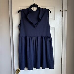 Sew In Love Navy Mini Dress